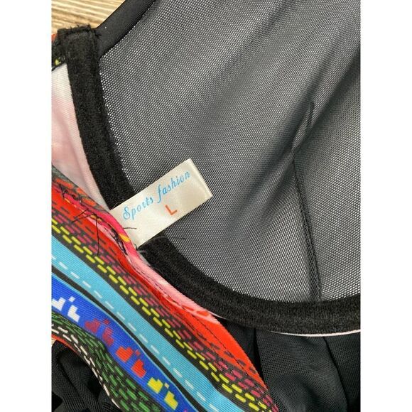 Unique black mesh tankini - Picture 10 of 10